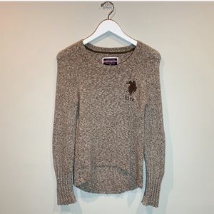 U.S. Polo Assn. Knit Sweater Brown